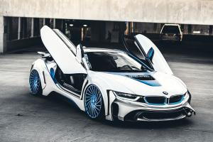 BMW i8 on Forgiato Wheels (Ventoso-ECL) 2018 года